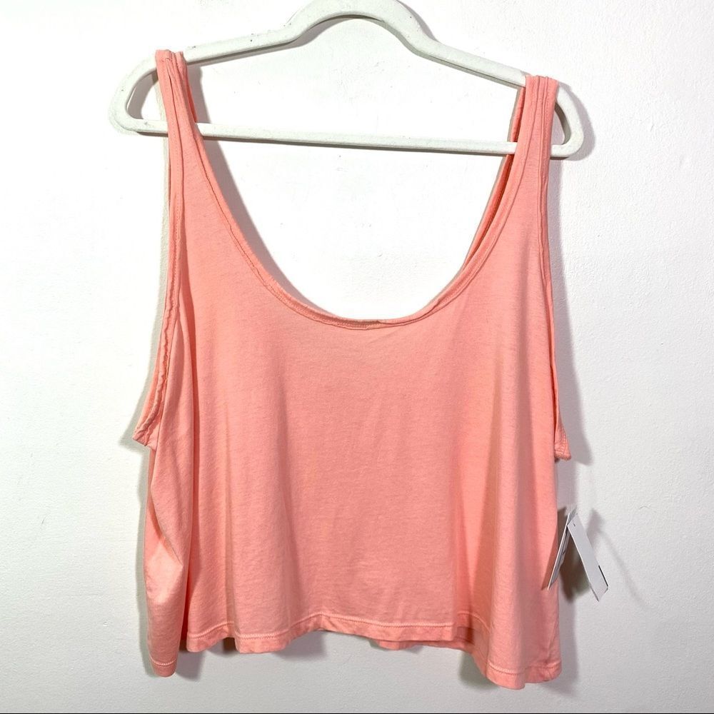 BP Pink Cotton Tank Top - Size 2X - Picture 1 of 5